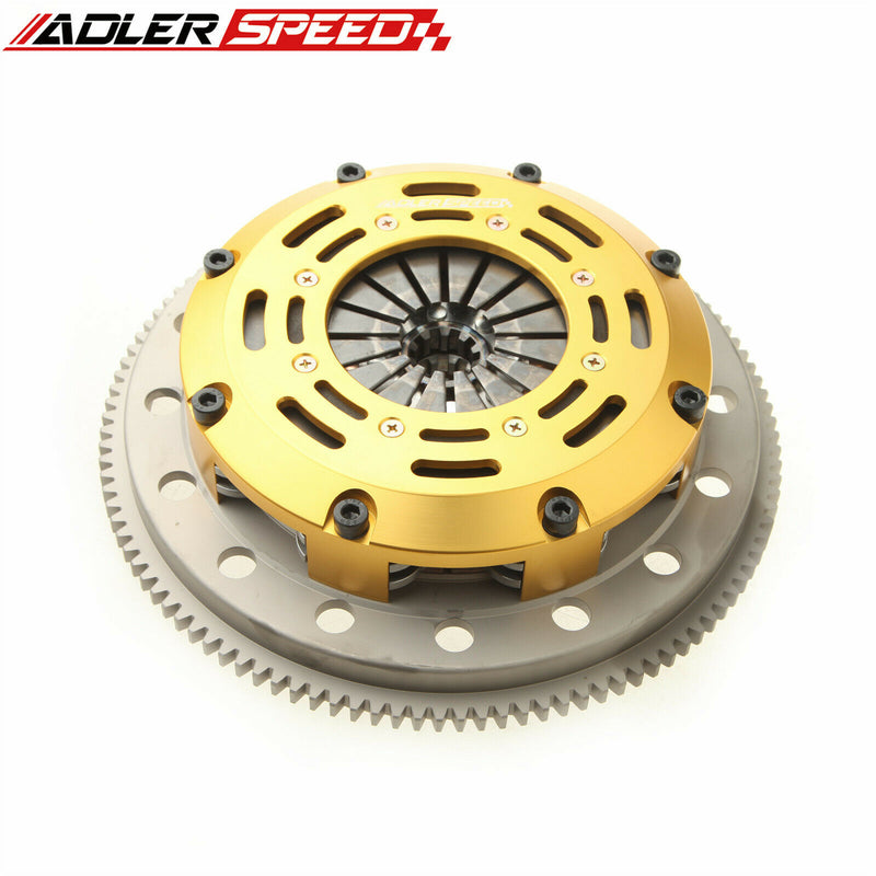 ADLERSPEED Racing Twin Disc Clutch Kit Medium WT for  2001-2003 BMW E46 323 325 328 330
