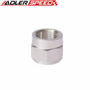 1/8" 1/4" 3/8" 1/2" 3/4"NPT Female Aluminum Weld on Bung Fitting Sensor Adapter Fitting