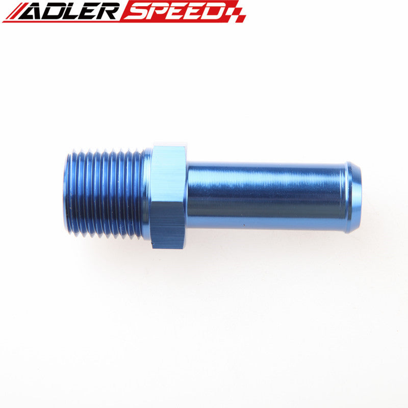 1/2'' NPT To 5/8" Hose Straight End Barb Aluminum Alloy Adapter Fitting