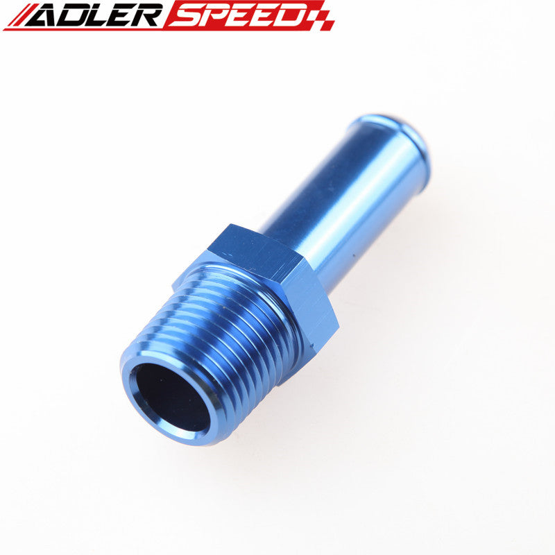 1/2'' NPT To 5/8" Hose Straight End Barb Aluminum Alloy Adapter Fitting