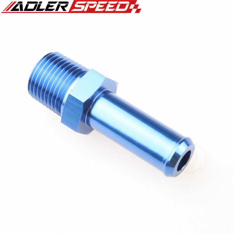 1/2'' NPT To 5/8" Hose Straight End Barb Aluminum Alloy Adapter Fitting