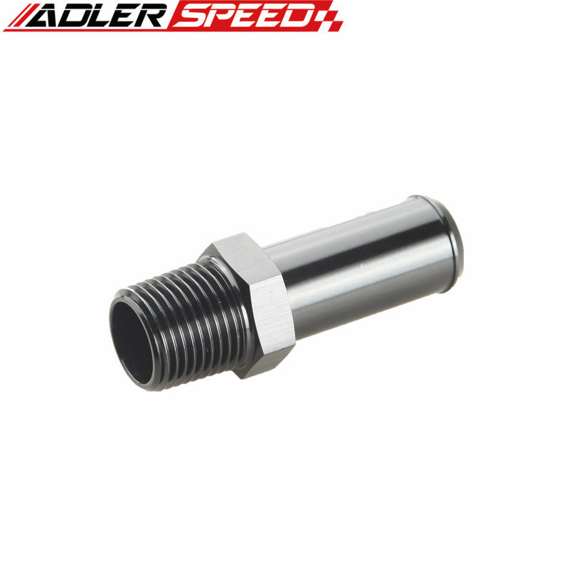 1/2'' NPT To 5/8" Hose Straight End Barb Aluminum Alloy Adapter Fitting