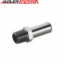 1/2'' NPT To 3/4" Hose Straight End Barb Aluminum Alloy Adapter Fitting