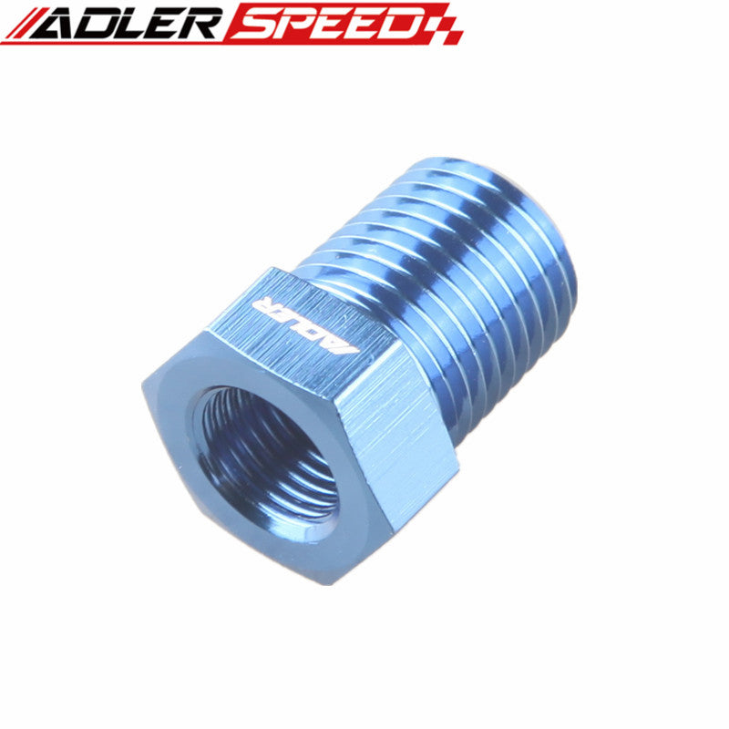 1/4'' to 1/8'' NPT 3/8" to1/8" NPT 3/8" to 1/4" NPT 1/2" to1/8" NPT  Various Series Male To Female Aluminum Alloy Adapter Fitting