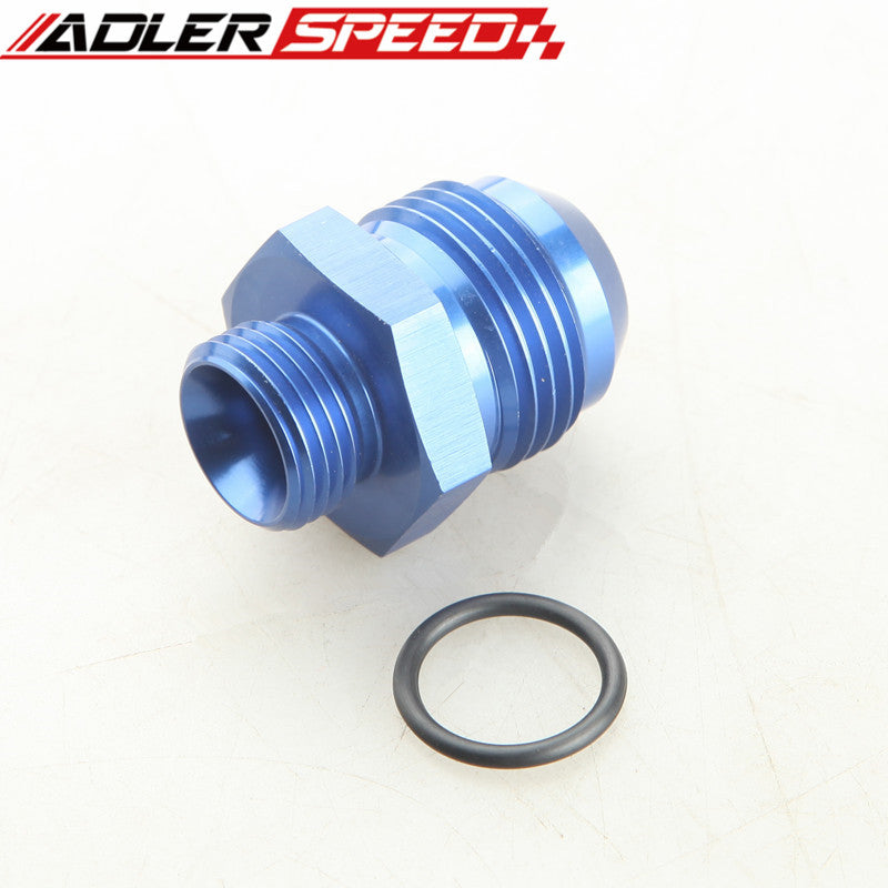 AN12 to AN8 Male Flare To Straight Cut O-Ring Aluminum Alloy Adapter Fitting
