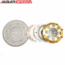US SHIP ! ADLERSPEED Race Clutch Twin Disc Kit Standard For Mitsubishi Lancer Evo 4 5 6 7 8 9 Standard Weight