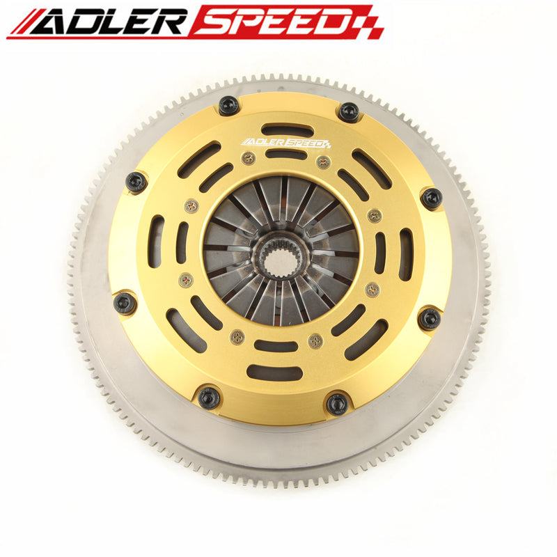 ADLERSPEED Racing Clutch Twin Disc Kit For 97-05 AUDI A4 1.8T B5 B6 Standard WT