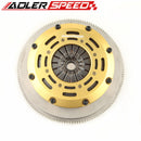ADLERSPEED Clutch Twin Disc For 97-05 AUDI A4 QUATTRO B5 B6 98-05 VW PASSAT 1.8T