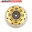 ADLERSPEED Racing Clutch Twin Disc Kit For 97-05 AUDI A4 1.8T B5 B6 Medium WT