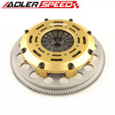 ADLERSPEED Racing Clutch Twin Disc Kit For 97-05 AUDI A4 1.8T B5 B6 Medium WT