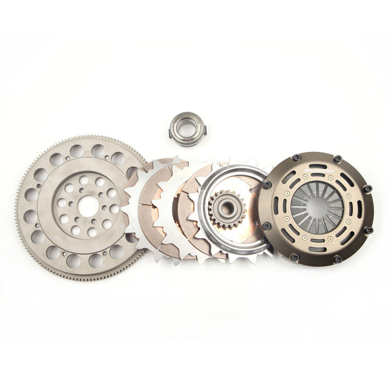 ADLERSPEED Racing Clutch Triple Disc Kit Medium WT For 1998-2005 VW PASSAT 1.8T