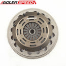 ADLERSPEED Racing Clutch Triple Disc Kit Medium WT For 97-05 AUDI A4 1.8T B5 B6