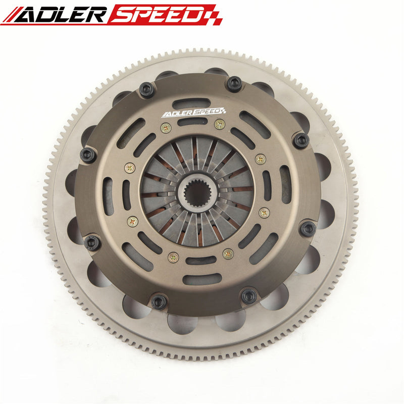 ADLERSPEED Racing Clutch Triple Disc Kit Medium WT For 97-05 AUDI A4 QUATTRO B5 B6 98-05 VW PASSAT 1.8T