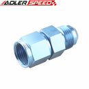 AN4 AN6 AN8 AN10 Male to Female Fitting With 1/8"NPT Pressure Gauge Port Adapter