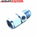 AN4 AN6 AN8 AN10 Male to Female Fitting With 1/8"NPT Pressure Gauge Port Adapter