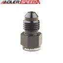 AN3 AN4 AN6 AN8 AN10 AN12 AN16 Female to Male Flare Expander Aluminium Fitting Adapter Black