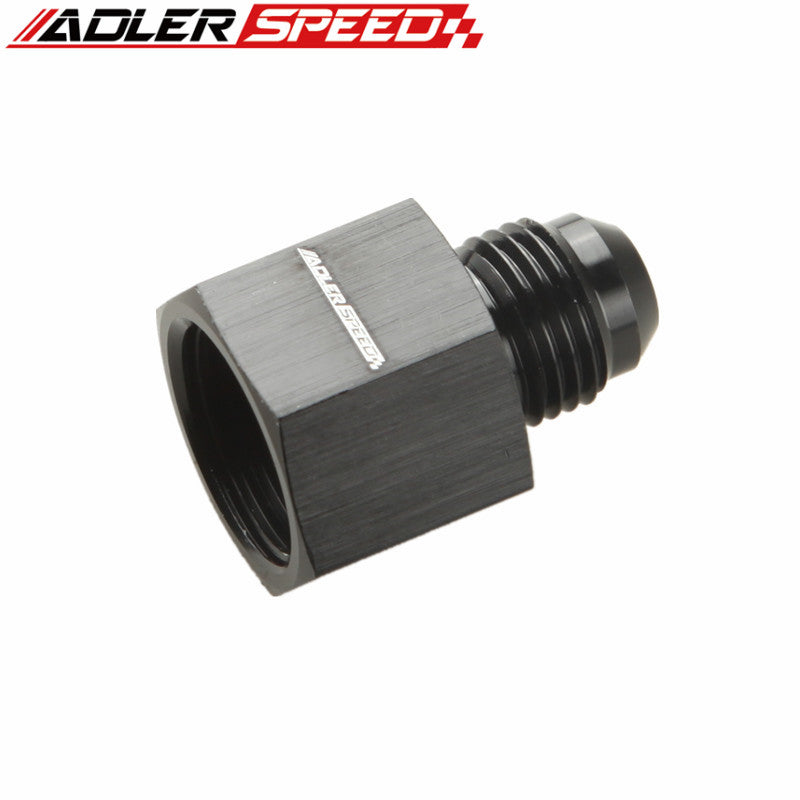 AN4 AN6 AN8 AN10 AN12 AN16 Female to Male Flare Reducer Aluminium Fitting Adapter Black