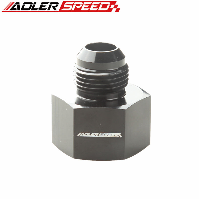 AN4 AN6 AN8 AN10 AN12 AN16 Female to Male Flare Reducer Aluminium Fitting Adapter Black