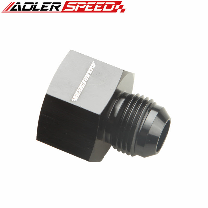 AN4 AN6 AN8 AN10 AN12 AN16 Female to Male Flare Reducer Aluminium Fitting Adapter Black