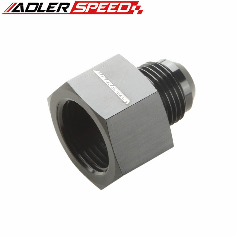 AN4 AN6 AN8 AN10 AN12 AN16 Female to Male Flare Reducer Aluminium Fitting Adapter Black