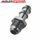 4AN 6AN 8AN 10AN 12AN To 4mm 6mm 8mm 10mm 3/4" 1'' Barb Straight Fuel Line Fitting Black