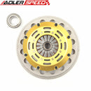 ADLERSPEED Race Clutch Twin Disc Kit Medium WT For 02-06 Mini Cooper S R52 R53 1.6L 6Speed