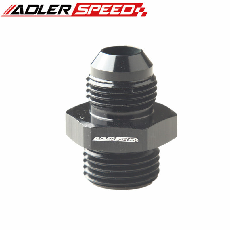 AN4 AN6 AN8 AN10 AN12 Male To 1/8'' 1/4'' 3/8'' 1/2'' 3/4'' BSP BSPP Straight Aluminum Adapter Fitting