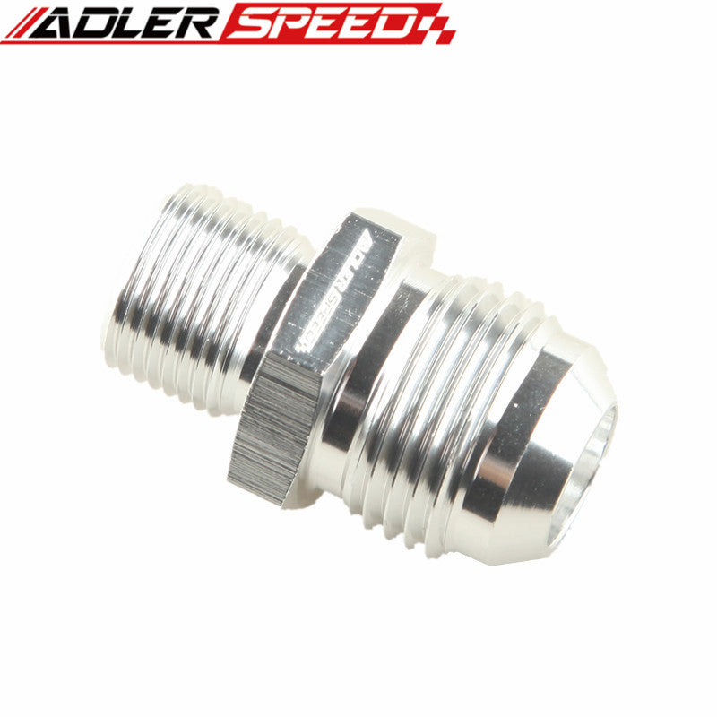 AN4 AN6 AN8 AN10 AN12 Male To 1/8'' 1/4'' 3/8'' 1/2'' 3/4'' BSP BSPP Straight Aluminum Adapter Fitting