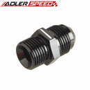 AN4 AN6 AN8 AN10 AN12 Male To 1/8'' 1/4'' 3/8'' 1/2'' 3/4'' BSP BSPP Straight Aluminum Adapter Fitting