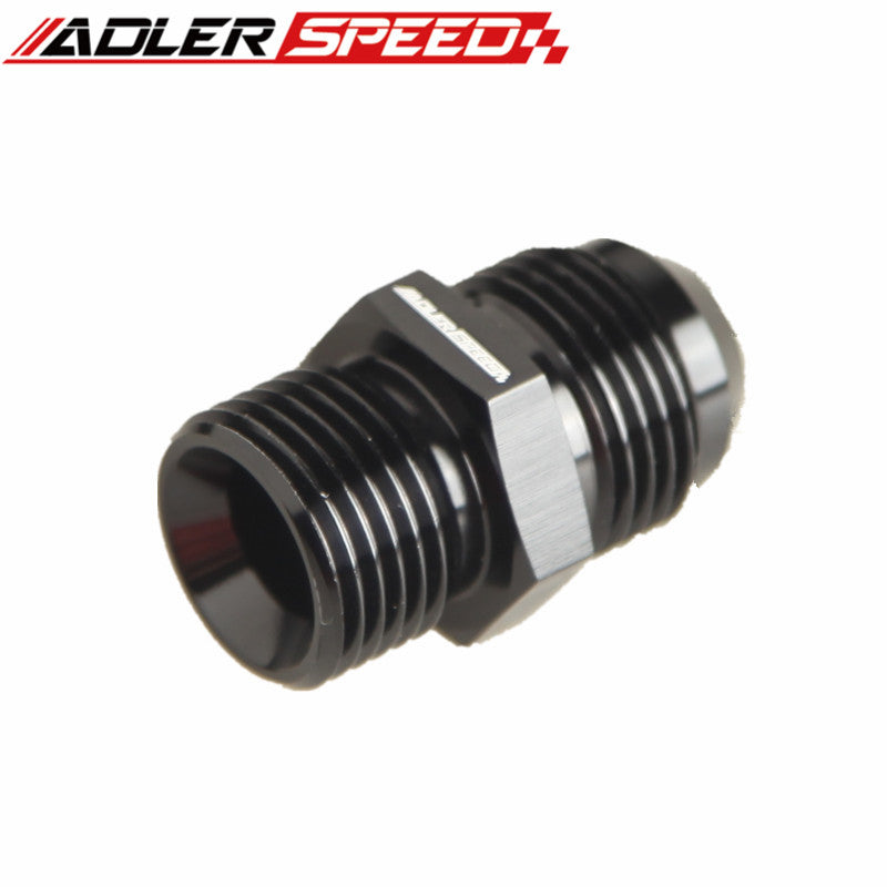 AN4 AN6 AN8 AN10 AN12 Male To 1/8'' 1/4'' 3/8'' 1/2'' 3/4'' BSP BSPP Straight Aluminum Adapter Fitting