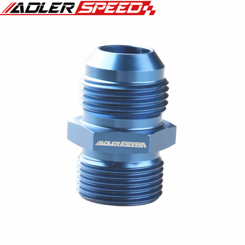 AN4 AN6 AN8 AN10 AN12 Male To 1/8'' 1/4'' 3/8'' 1/2'' 3/4'' BSP BSPP Straight Aluminum Adapter Fitting