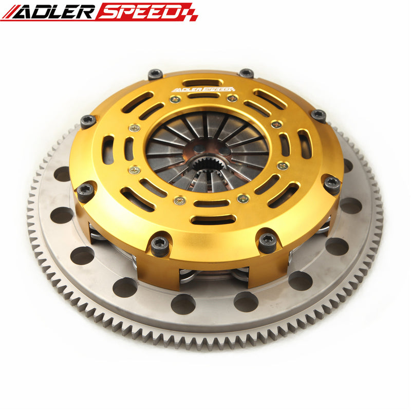 US SHIP ADLERSPEED Racing Clutch Twin Disk Kit For 1990-2004 MAZDA MIATA MX-5 1.6L 1.8L