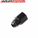 AN6 AN8 AN10 AN12 Male Thread To 1/8" 1/4" 3/8" 1/2"NPT Female Aluminum Straight Adapter Fitting