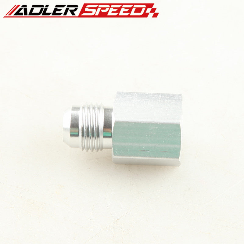 AN10 Male Thread To 1/4" NPT Female Straight Aluminum Adaptor Fitting
