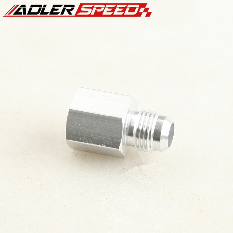 AN10 Male Thread To 1/4" NPT Female Straight Aluminum Adaptor Fitting