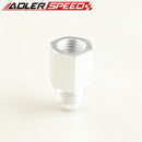AN6 Male Thread To 1/4" NPT Female Straight Aluminum Adaptor Fitting