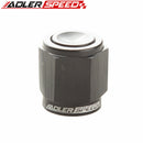 AN3 AN4 AN6 AN8 AN10 AN12 Flare End Cap Block Off Fitting Car Performance Aluminum Adapter Black/Blue