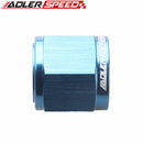 AN3 AN4 AN6 AN8 AN10 AN12 Flare End Cap Block Off Fitting Car Performance Aluminum Adapter Black/Blue