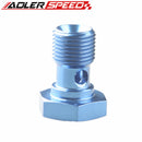 M8x1.0/M10x1.0/M12x1.5/M14x1.5 Various Aluminium Banjo Bolt Brake Caliper Adaptor Fitting