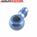 AN3 AN4 AN6 AN8 to 8.5mm 10.2mm 10.5mm Various Size Aluminium Banjo Fitting Adapter Bolt Brake Fitting