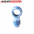 AN3 AN4 AN6 AN8 to 8.5mm 10.2mm 10.5mm Various Size Aluminium Banjo Fitting Adapter Bolt Brake Fitting