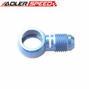 AN3 AN4 AN6 AN8 to 8.5mm 10.2mm 10.5mm Various Size Aluminium Banjo Fitting Adapter Bolt Brake Fitting