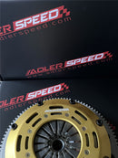 US SHIP! ADLERSPEED CLUTCH TWIN DISC KIT FOR ECLIPSE TALON TSi LASER RS 4G63 AWD 6 BOLT