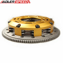 ADLERSPEED RACING CLUTCH TWIN DISC SET for ECLIPSE TALON TSi LASER RS 4G63 TURBO