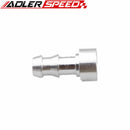 3/8" 1/2" 5/8" 3/4" Barb Straight Weld Bung Aluminum Round Fitting