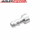 3/8" 1/2" 5/8" 3/4" Barb Straight Weld Bung Aluminum Round Fitting