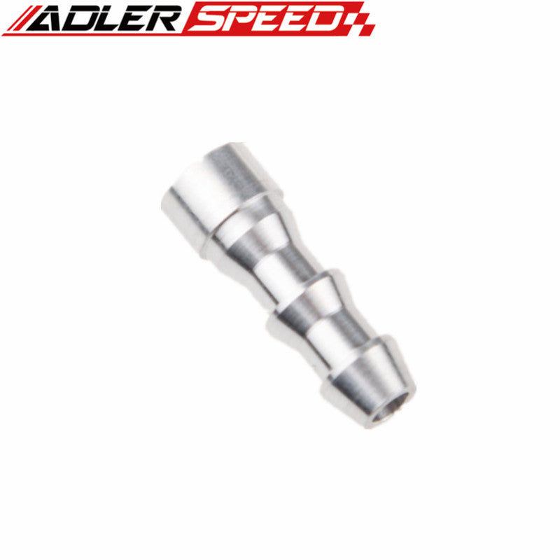 1/4" Barb Straight Weld Bung Aluminum Round Fitting