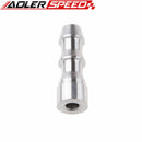 1/4" Barb Straight Weld Bung Aluminum Round Fitting