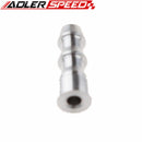1/4" Barb Straight Weld Bung Aluminum Round Fitting