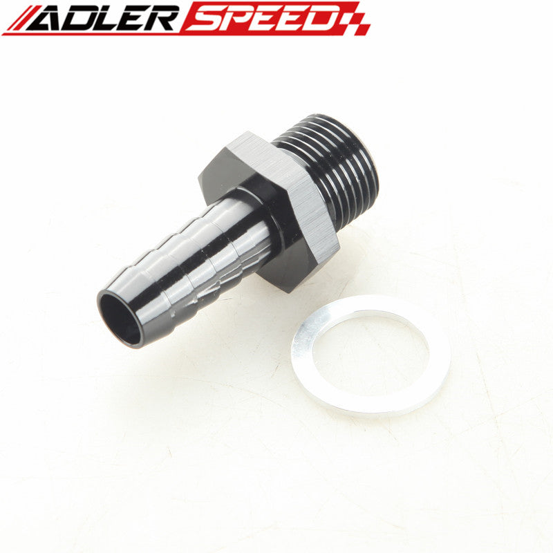 M12x1.5 To 3/8" (9.5mm) Metric To Barb Fitting Adapter Bosch Fuel Pump Inlet